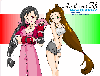 9812 - Picture of Aerith Gainsborough (And Tifa Lockhart) by Young Wang.