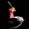 023500 - Aerith getting her just revenge. Animated and contributed by Frog.