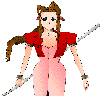 001700 - Aerith Gainsborough, the ever-cute flowergirl, drawn and donated by Ash.