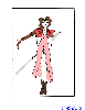 002800 - Aerith Gainsborough, drawn and donated by Rin-Rin3245.