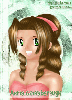 012306 - Aerith Gainsborough drawn and donated by Julie Zhuo.