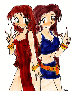 014400 - Aerith and Tifa drawn and donated by Fani.