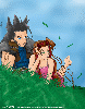 020903 - Aerith artwork drawn and contributed by RMK.