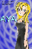 002601 - Aya Brea, drawn and donated by Jamie.