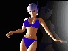 9901 - Artwork of Ayane, from Tecmo.