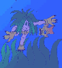 000901 - Cham-Cham, drawn and donated by Yamcha. Entitled `Underwater`, for obvious reasons..