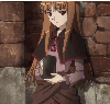 082903 - Horo artwork reconstructed from anime screenshots.