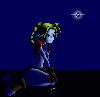 005100 - Kid sitting in the soft moonlight, drawn and donated by YOSHI!