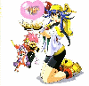 002300 - Saber Marionette artwork, provided by Attie.