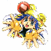 002304 - Saber Marionette artwork, provided by Attie.