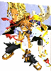 002312 - Saber Marionette artwork, provided by Attie.