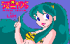 9818 - Lum artwork by BobKat. Artist`s comment: <BR><BR>I made that picture about 15 years ago by hand on an Atari ST computer using a paint program called NeoPaint (or NeoChrome... I forget =^.^=;;). It was very time consuming to make but it was fun to do.<BR><BR>I never really posted it very much but over the years I think it found its way to a few BBSs some friends of mine had as well as usenet a few times. So finding a picture I made so long ago on the web was quite a surprise. And a very nice one at that.'