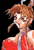 9824 - Picture of Mai Shiranui from \'The Madman`s Cafe\'.