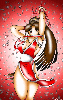 003400 - Mai Shiranui, drawn and donated by The Switcher.