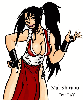 020100 - Mai Shiranui art drawn and contributed by Cay.