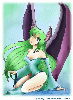 9816 - Picture of Morrigan by Anya.