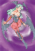 000701 - Morrigan, drawn and donated by Sergio Perez.