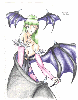 010500 - Morrigan drawn and donated by aSpRinE.