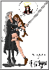 013601 - Finally! After a long time, Sephiroth gets what he deserves for killing Aerith. Artwork by Legend.