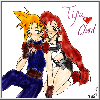 013701 - Tifa and Cloud drawn and donated by Fani.