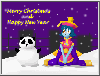 992501 - Xmas card featuring Lei-Lei and a panda, from Maxwu. :)