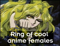 The Ring Of Cool Anime Females